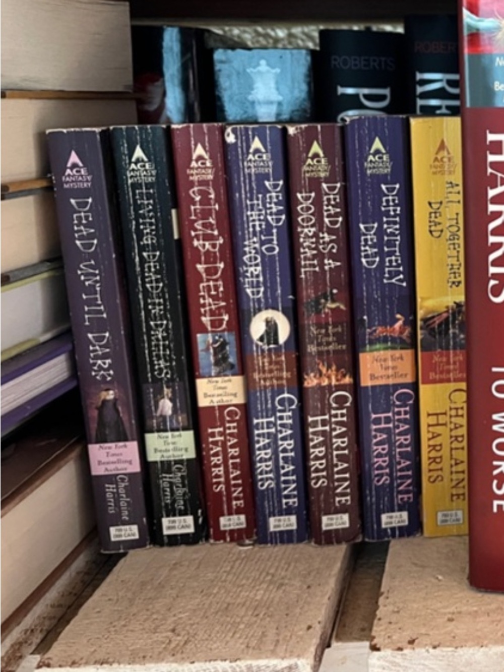 Charlaine Harris books 1-7 Paperback Book Set